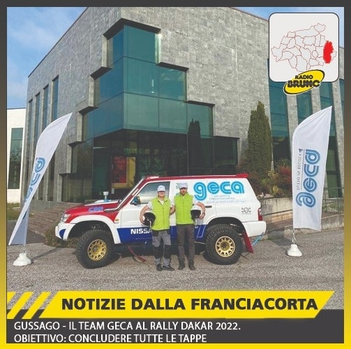 Il Team Geca al Rally Dakar 2022