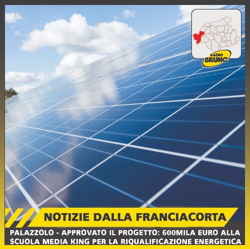 Palazzolo – Approvato il Progetto: 600mila euro alla Scuola Media King per la riqualificazione energetica
