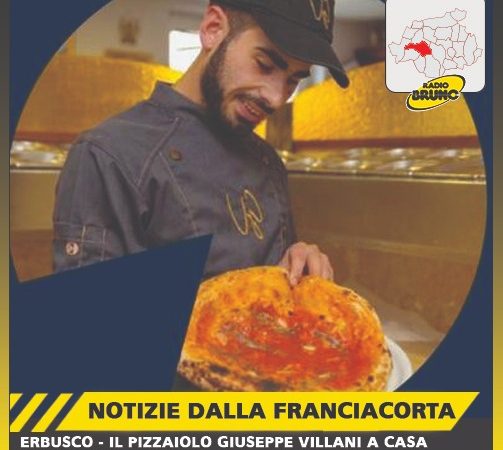 Erbusco – Il pizzaiolo Giuseppe Villani a casa Sanremo. Allieterà il palato degli ospiti