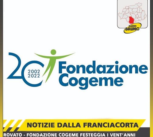 Rovato – Fondazione Cogeme festeggia i vent’anni aggiornando il logo e presentando gli eventi per il 2022