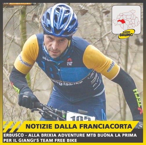 Erbusco – Alla Brixia Adventure MTB buona la prima per il Giangi’s Team Free Bike, Simone Arici il più veloce