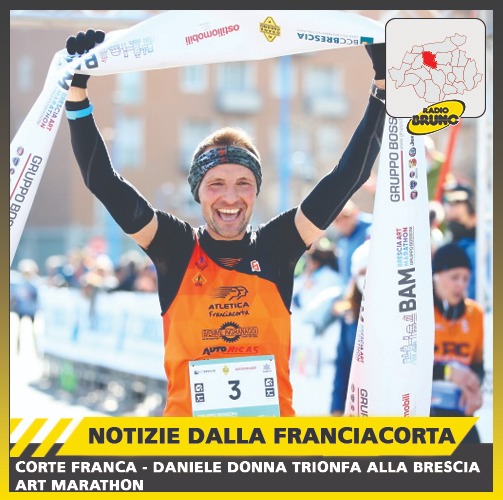 Corte Franca – Daniele Donna trionfa alla BresciaArt Marathon