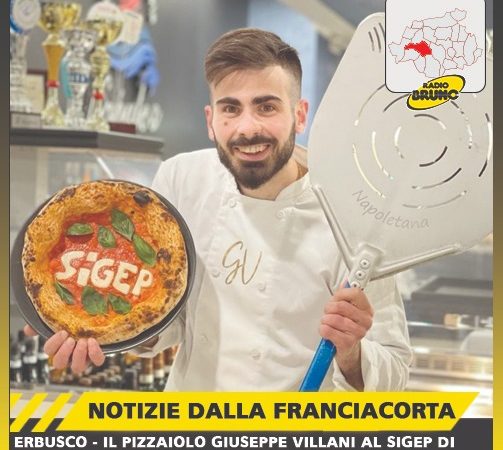 Erbusco – Il pizzaiolo Giuseppe Villani al Sigep di Rimini. Nell’occasione una Masterclass sulla pizza