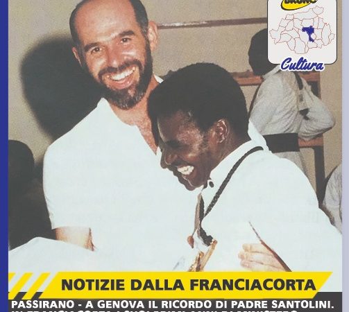Passirano – A Genova il ricordo di Padre Santolini. In Franciacorta i suoi primi anni di Ministero