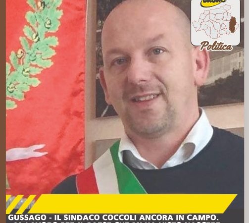 Gussago – Il Sindaco Coccoli ancora in campo, “Al lavoro per il paese che mi ha visto nascere”