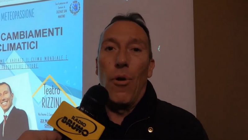 Cazzago San Martino – Il Meteorologo Paolo Corazzon parla dei cambiamenti climatici