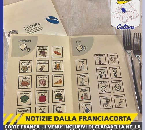Corte Franca – I menù inclusivi di Clarabella nella Giornata Mondiale per la consapevolezza sull’autismo