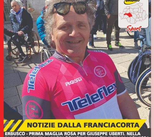 Erbusco – Prima maglia rosa per Giuseppe Uberti. Nella tappa di Bari tra i protagonisti dell’Active Team La Leonessa