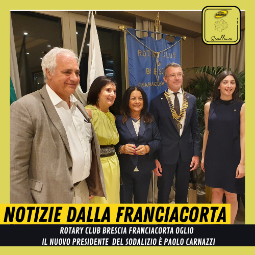Passaggio di consegne al Rotary Club Brescia Franciacorta Oglio