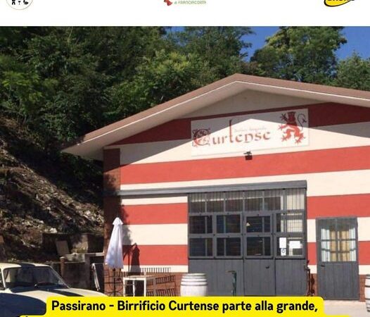 Passirano – Per Birrificio Curtense il 2024 parte alla grande! Miglior birrificio italiano per “Federbirra”