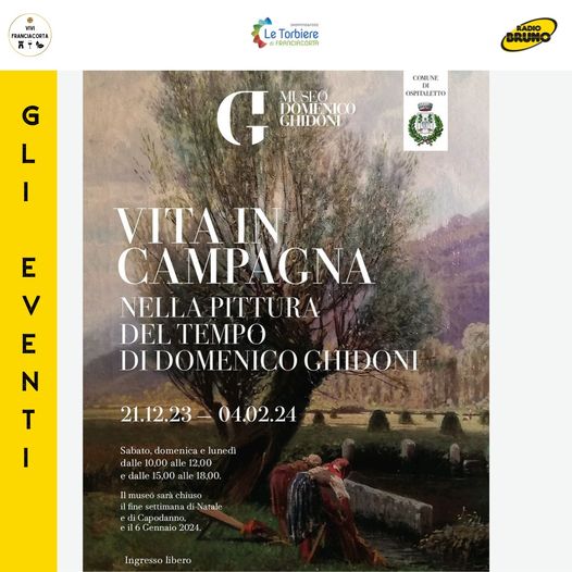 Ospitaletto – Fino al 4 Febbraio è visitabile la mostra “Vita in campagna – Domenico Ghidoni”